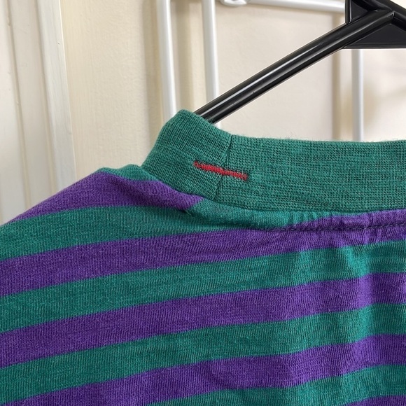GUESS x A$ap - 90s Vintage Shirt - Green Purple - XS - Picture 10 of 10